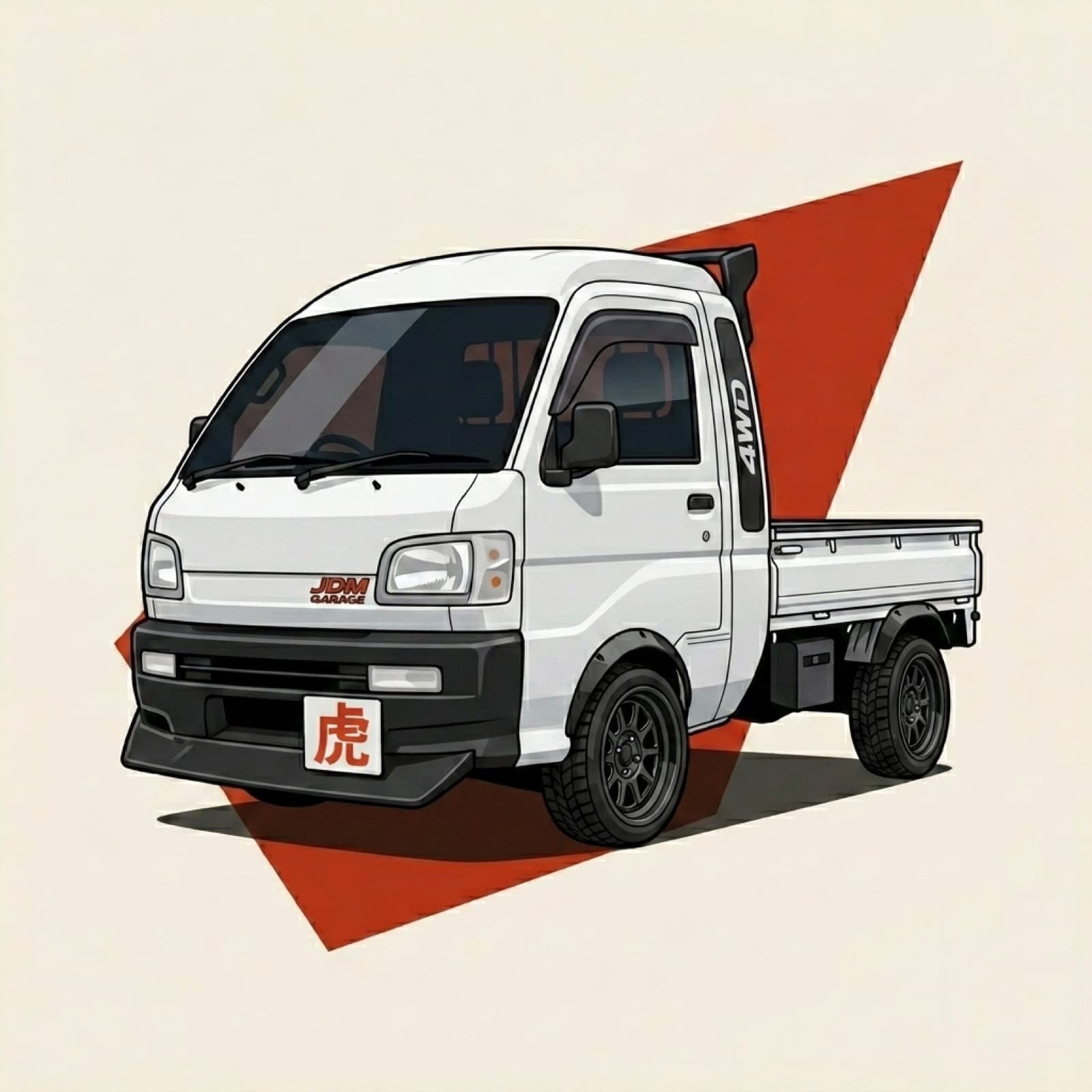 Daihatsu Hijet S200P / S210P kei truck