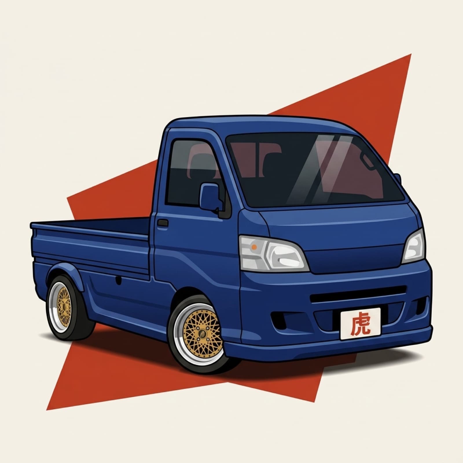 Daihatsu Hijet S201P / S211P kei truck