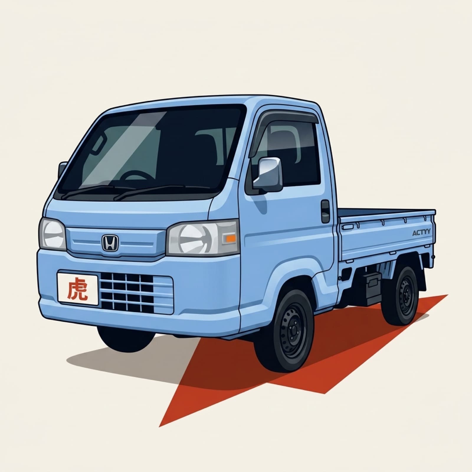 Honda Acty HA8 / HA9 kei truck