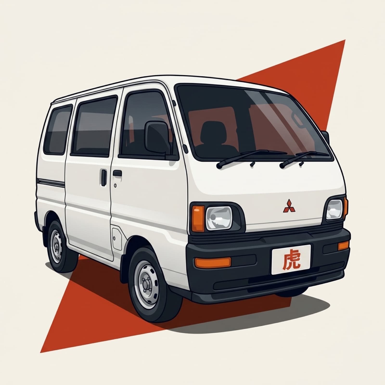 Mitsubishi Minicab Van U41V / U42V kei van
