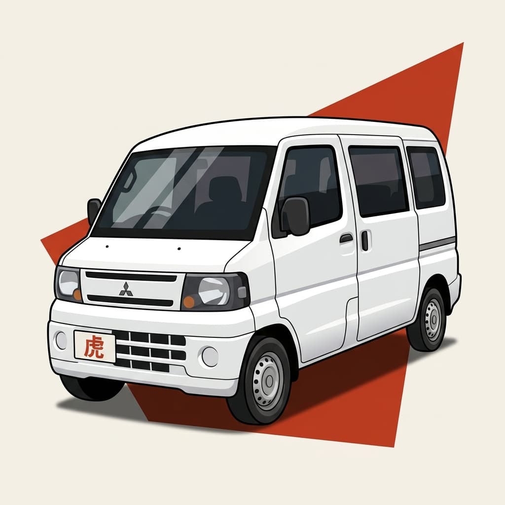 Mitsubishi Minicab Van U61V / U62V kei van