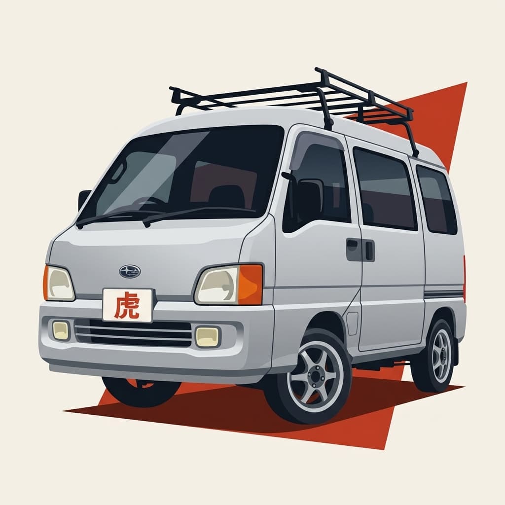 Subaru Sambar Van / Dias TV1 / TV2 kei van